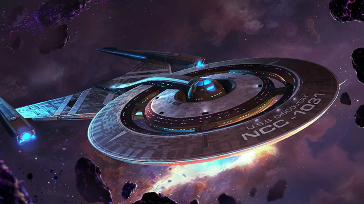 Star Trek Fleet Command artwork from Scopely’s account login-security update.